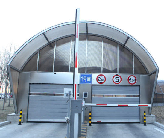 0.8m/S High Speed Spiral Door With Safety System Photoelectric Sensor Rapid Insulated