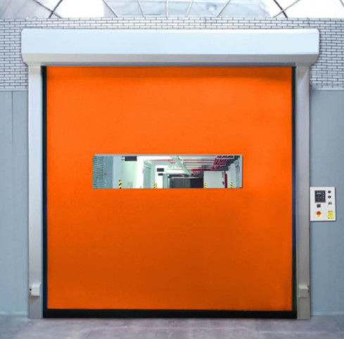 Effortless Installation Rapid Roller Zipper Doors for Safety and Insulation Reliable and Durable PVC Shutter Door
