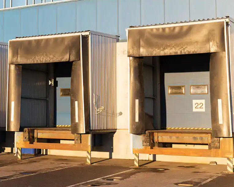 Customized Color Adjustable Loading System Dock Door Shelter With Low Maintenance Factory Direct Sale Foam Loading