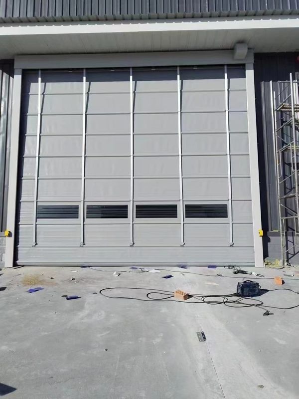 Security Modern Design Rapid Roller Door With Insulation And Low Maintenance Anti-corrosion And Wear-resistant