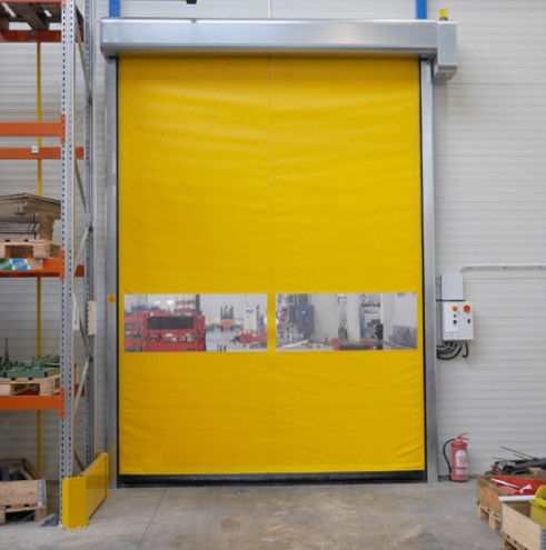 Modern Security Thermal Insulation Rapid Roller Door with Noise Reduction and Weather Resistance Zipper self repair Door