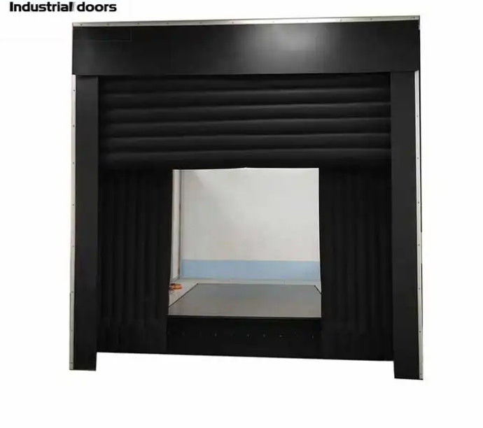 Durability Loading Dock Shelters with Wear Resistant Fabric Easy Installation and Low Maintenance