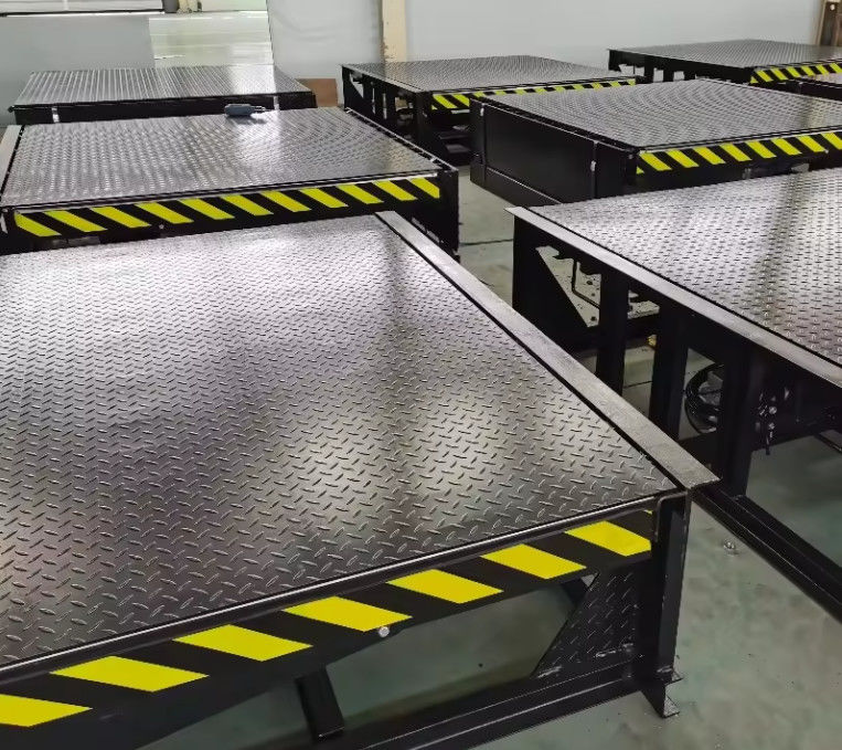 Customizable Electric Dock Leveler with Safety Features On Site Installation Push Button Controls