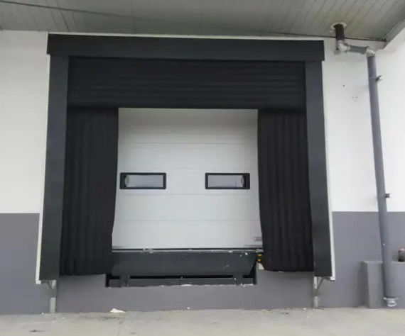 Customized Color Loading Dock Shelters Providing Protection from the Elements Warehouse Inflatable PVC