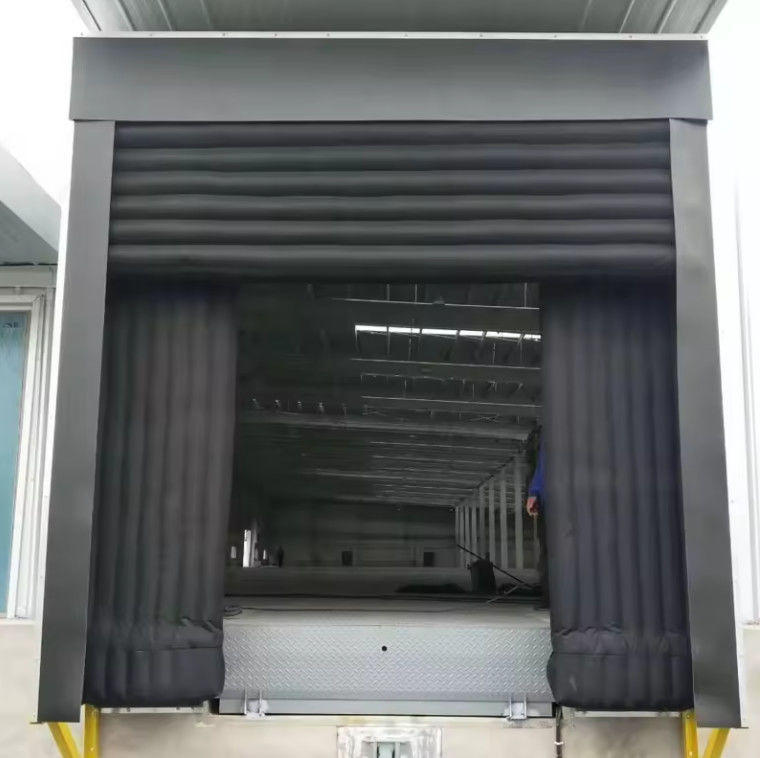 Fire and UV Resistant Inflatable Dock Shelter with Flexible Design Industrial Logistics System dock seal