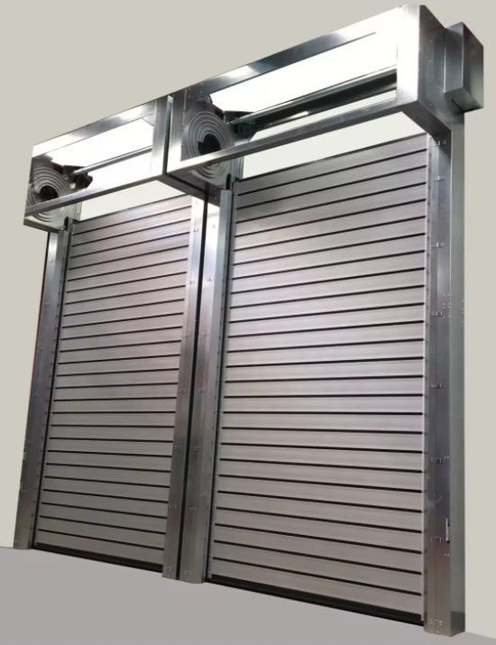 Photoelectric Sensor Speed Spiral Door -20\u2103~ 50\u2103 Temperature Range PLC Control automatic high speed door