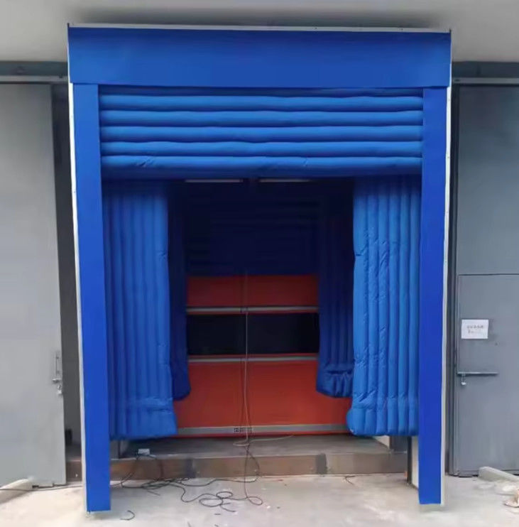 All Weather Durable Dock Door Shelter with Wear Resistant Fabric Warehouse Logistics Dock Seal Anti-Collision Filling