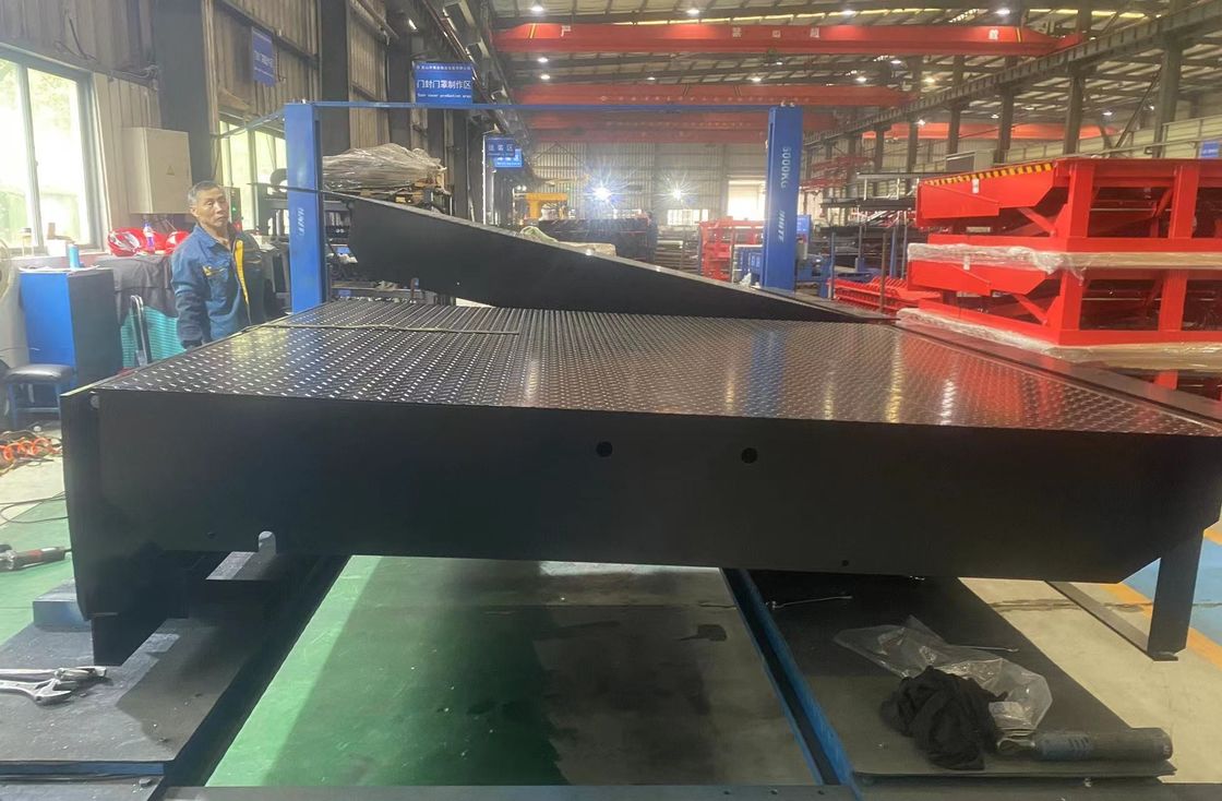 Smart Loading Dock Leveler With Customizable Lip Length And Safety Features Container Loading Platform Mechanical