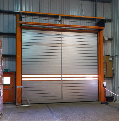 Aluminum Transparent High Speed Spiral Door Safety Efficiency For Customized As Order Manufacturer