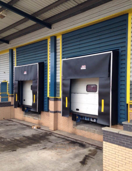 Weatherproof Loading Dock Shelter For Warehouse Seal Trailers Resistant Cold Storage Door For Food Workshop