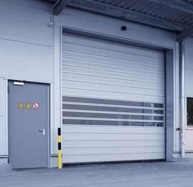 Durable Spiral Door For Enhanced Safety Metal Aluminum Quick Rolling Shutter Door