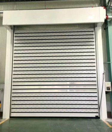 Advanced 0.75KW Motor Power Aluminum Speed Spiral Door For Tightened Environments