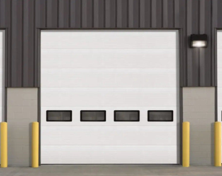 Fire Station Industrial Sectional Doors With Wind-resistant And Automatic Formed Technology