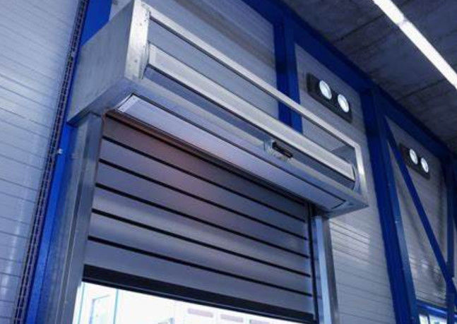 Rapid Exterior Aluminum Fast Acting High Speed 380V 50hz Industrial Remote Control Opening Speed 0.8m/s