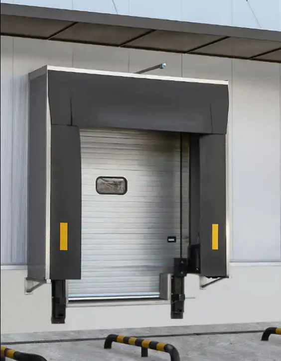 Protection From The Elements Adjustable Loading System Dock Door Shelter with PVC Plastic Rubber Function Car Docking Shelter