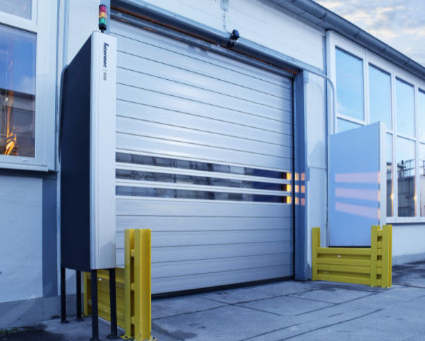 Wind Resistance Aluminum Rigid Smooth Operations with High Speed Spiral Door - 220V/50HZ Power Supply