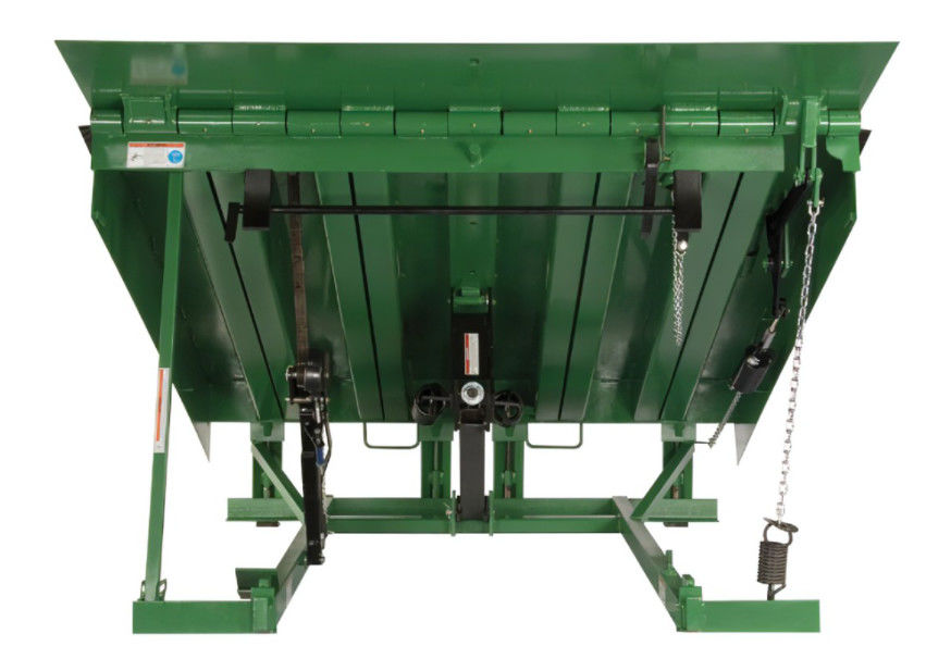 Push Button Controls Dock Door Levelers Workshop Automatic Dock Plate with Customizable Lip Length 25000-40000LBS Safe Design