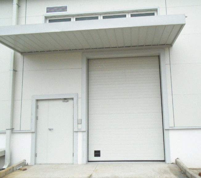 Sectional Overhead Door 50mm-80mm Thickness Insulated Sectional Garage Door For Mall And Commercial