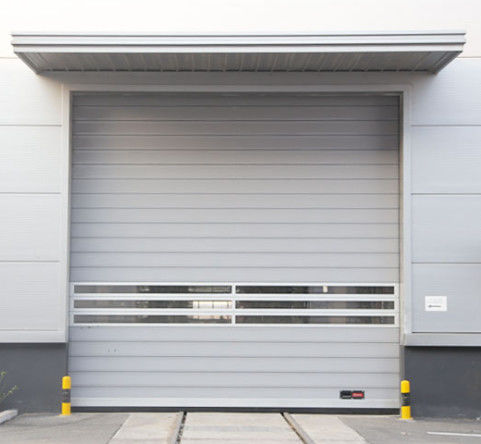 Efficiency Safety Efficiency Wind Resistance ≤2.0KN/m2 Opening Speed 0.8m/s Aluminum Transparent High Speed Spiral Door
