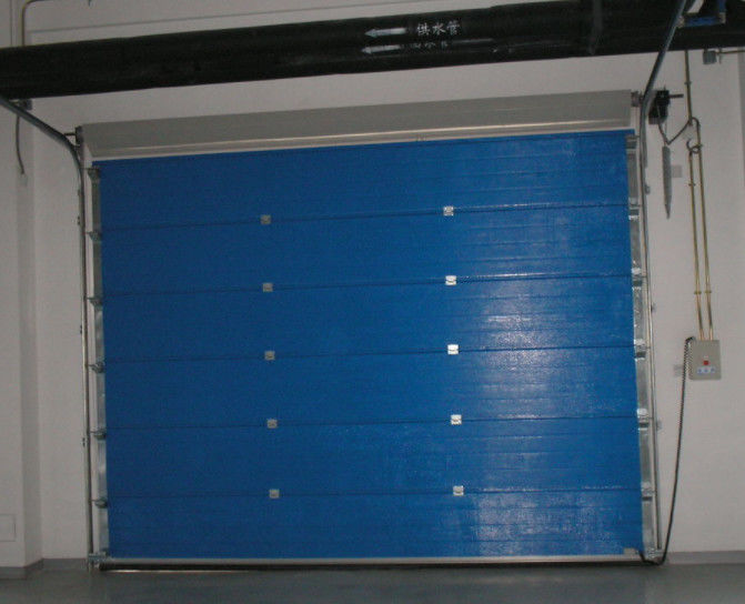 Commercial Automatic Warehouse Fire Station Industrial Sectional Doors Wind Resistance Automatic Formed Steel Material