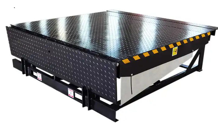Customizable Deck Height Electric Dock Door Levelers Workshop Automatic Dock Plate 25000-40000LBS Safe Design