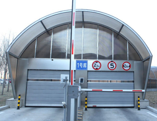 Customized Aluminum Transparent High Speed Spiral Door Safety Efficiency Wind Resistance ≤2.0KN/m2