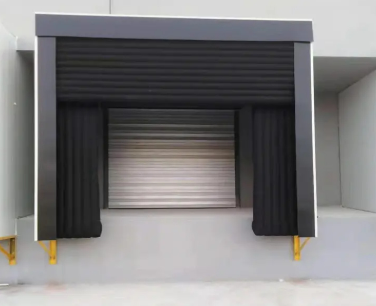 Excellent Weather Resistance Industrial Adjustable Insulated Airtight Sealed Inflatable Dock Shelter Extended PVC Seal Cushion for Warehouse and Workshop Material Supplier