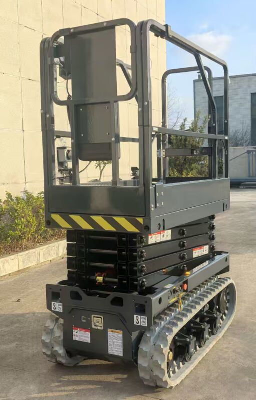 24V Battery Voltage Electric Articulating Boom Lift 1.5 KW Motor Power Compact Platform For Elevated Work Operations