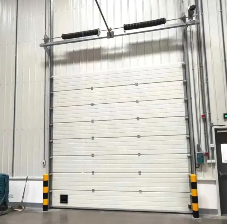 50mm-80mm Thickness Insulated Sectional Doors with Polyurethane Foam Insulation and Optional Ventilation