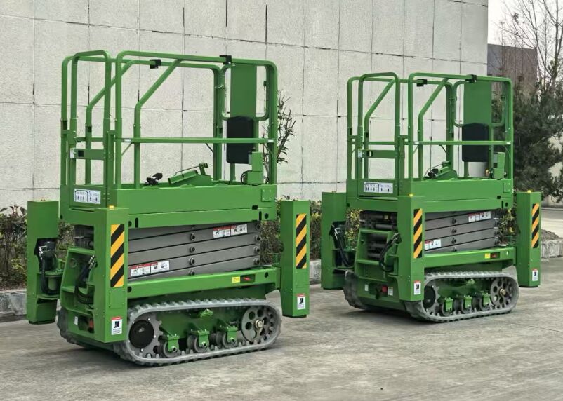 Aerial Working Man Lift Battery Powerd Electric Lift Platform 1.5 KW Motorpower Optimized for Construction and Maintenance
