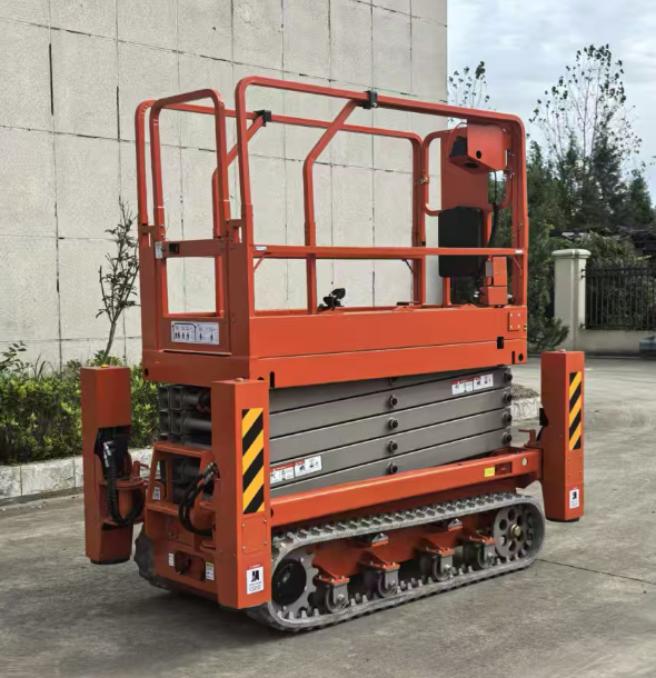 4M 6M 8M 10M 12M 14M Warehouse Electric Lifter 220V 380V Electric Articulating Boom Lift Operating Temperature Minus 10 Celsius To 40 Celsius