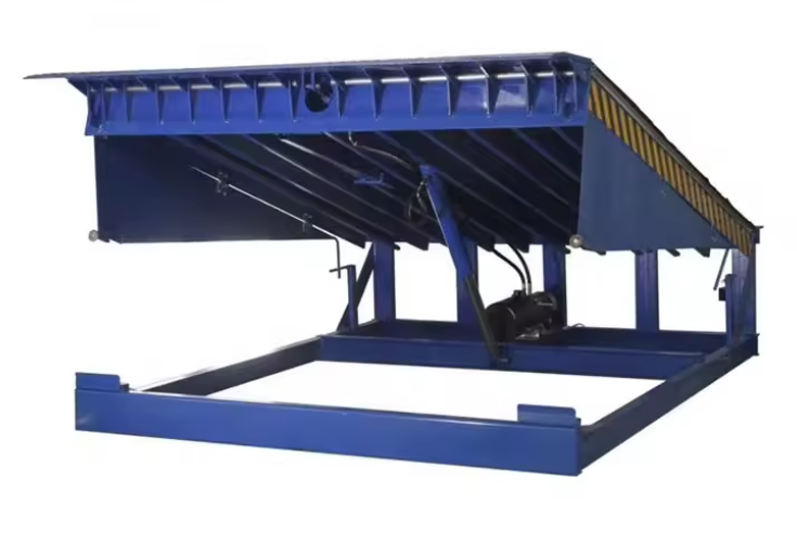 DESEO Factory 6 Ton Stationary Loading Bridge Container Ramps Dock Door Levelers Workshop Automatic Dock Plate Customizable Deck Height