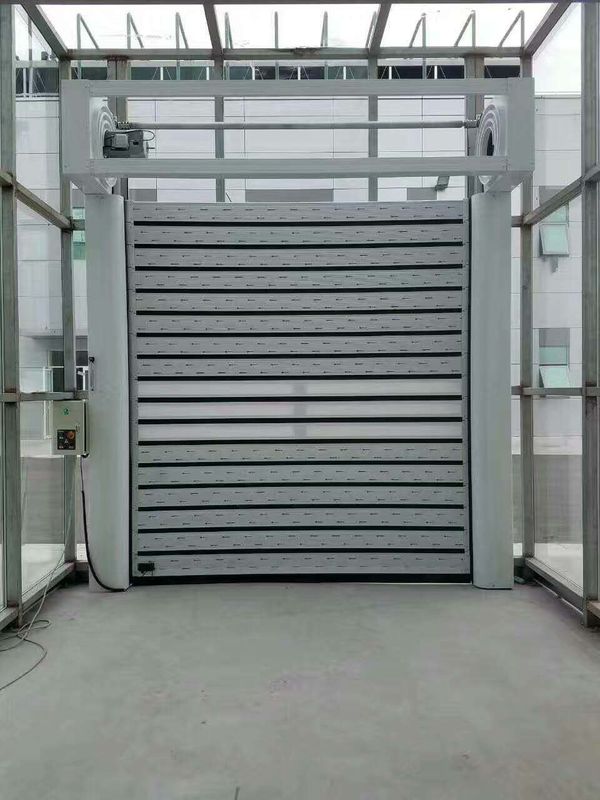 High Strength Aluminum Roll Up Door  , High Speed Roller Shutter Doors