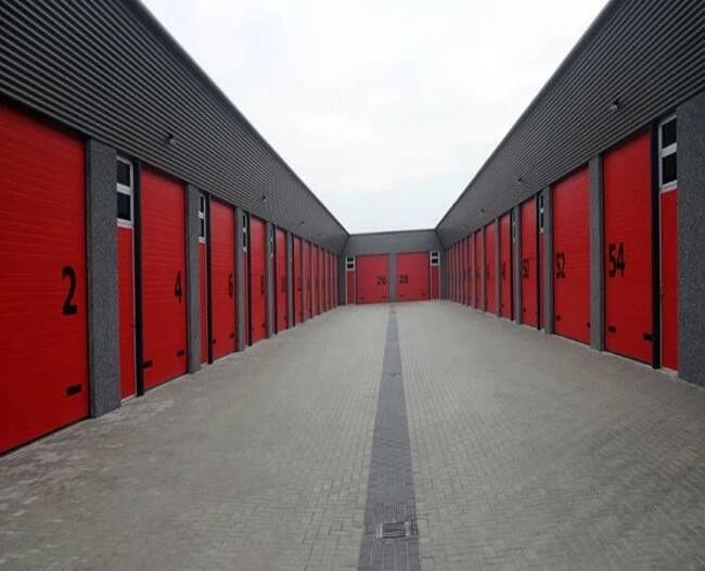 Fire Station Insulated Sectional Garage Doors High Strength Safety Efficiency