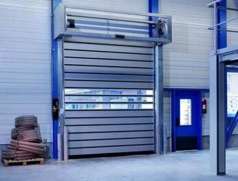Variable Speed Industrial Roll Up Door , Industrial Roll Up Garage Doors
