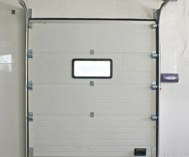Panel 40mm / 50mm Sectional Overhead Door , Sectional Garage Doors Anti Breaking