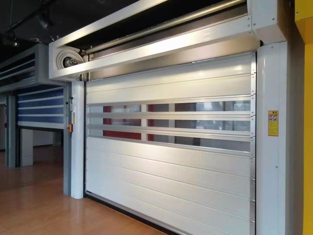 Metal High Speed Spiral Roller Shutter Door Industrial Multi-functional high-quality fast-rising hard material door