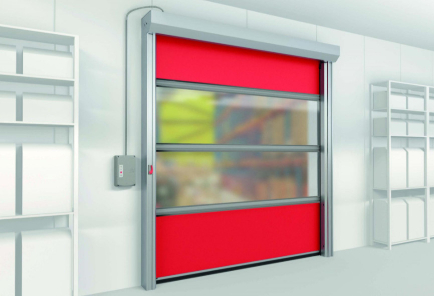 Modern Security Roller Doors With Weather Resistance Easy Installation And Safety Features Colorful And Windproof PVC