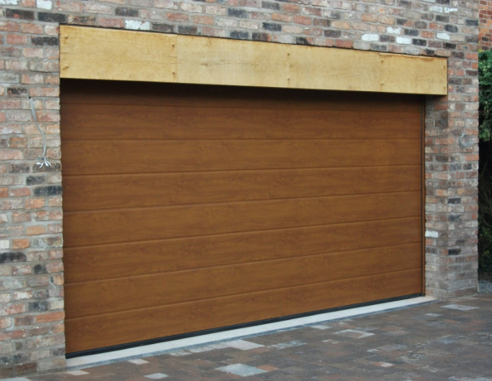 Customizable Insulated Sectional Overhead Door Automatic Electric