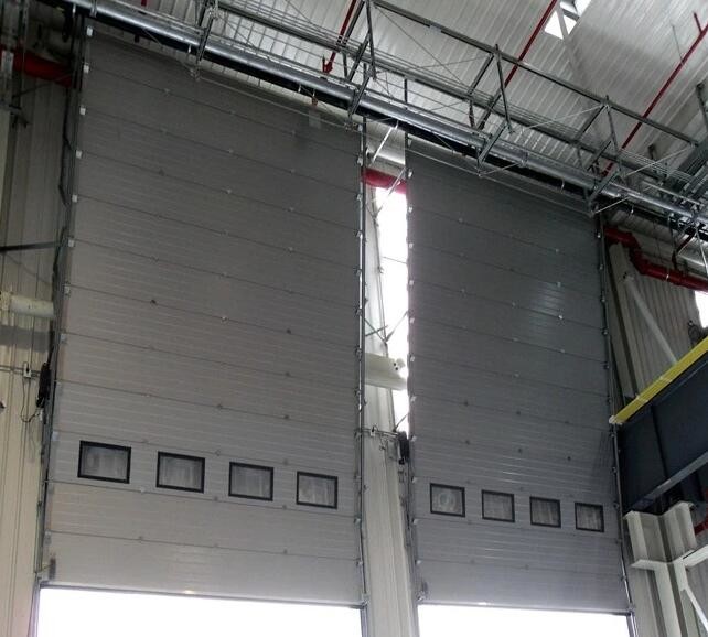 Custom Color Insulated Sectional Garage Doors Commercial Overhead Door