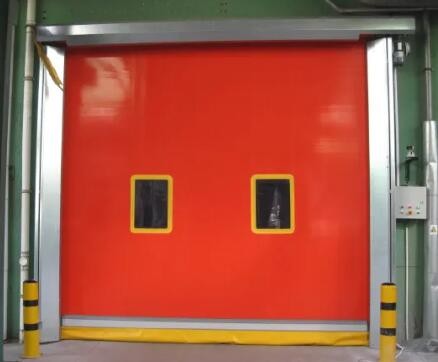 800N Rapid Rise Up Roller Shutter Doors High Frequency Operation